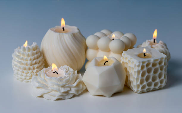 Citrus scented candle